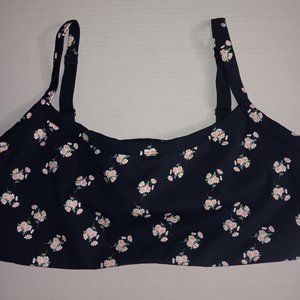 OFFLINE BY AERIE FLORAL PRINT SPORTS BRA